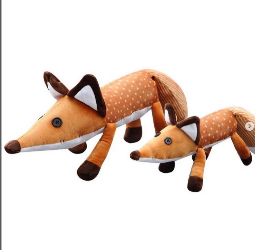 Peluche Zorro (40cm) - Imagen 2