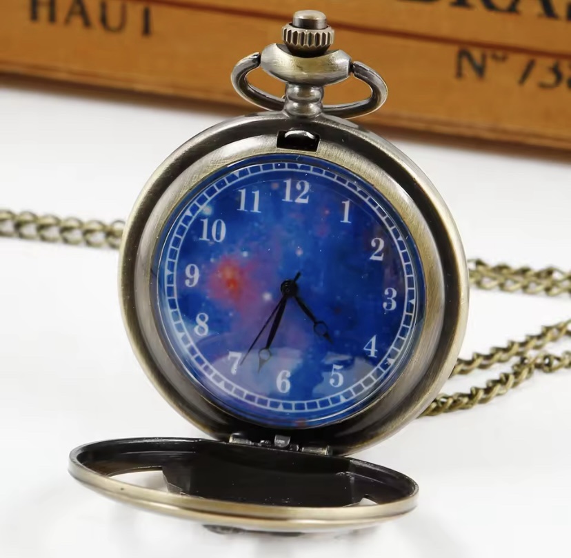 Reloj de bolsillo bronce
(Fondo azul) - Imagen 4