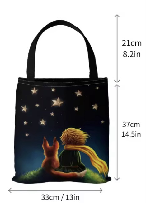 Bolsa de lona (color negro) - Imagen 3