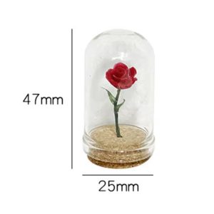 Mini rosa en cúpula