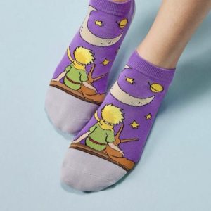 Calcetín El Principito (Morado )