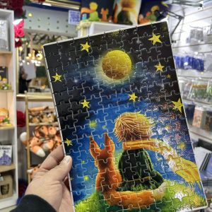 Puzzle "El Principito y el zorro" Lindo rompecabeza de 120 piezas